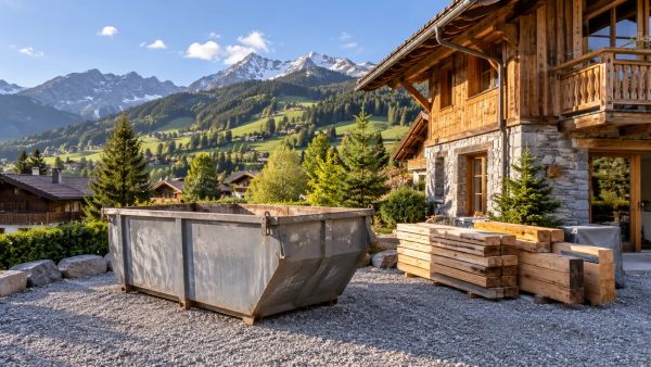 Top conseils pour louer une benne à Megève